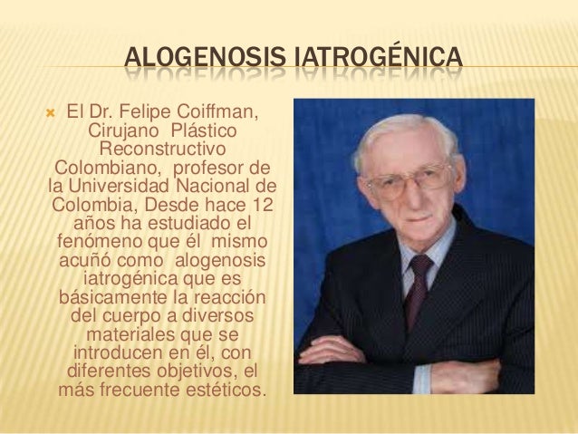 alogenosis iatrognica